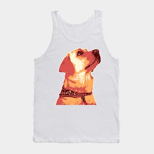 Labrador Dog Bandana Tank Top